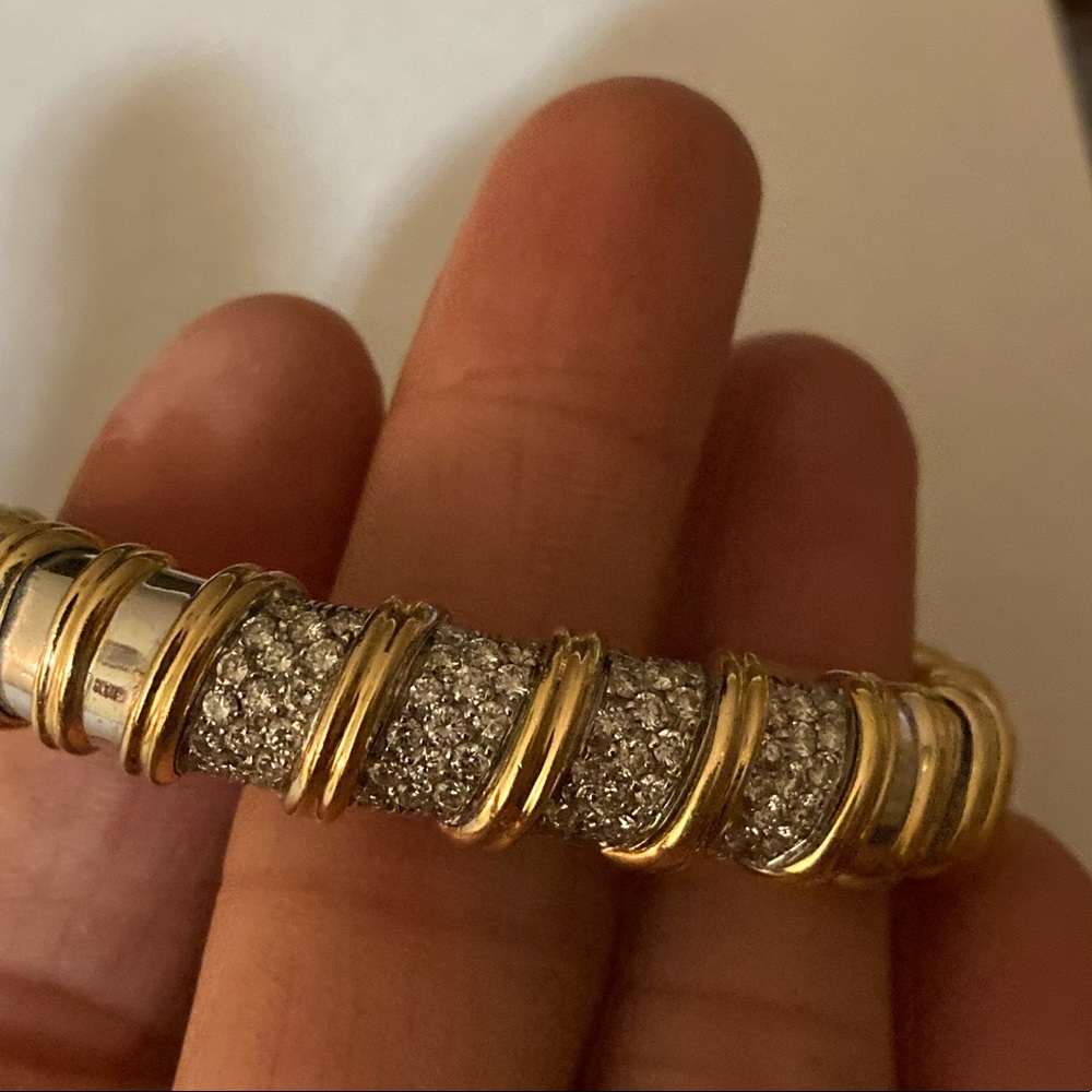 Roberto coin NABUCCO 18k bracelet - Picture 8 of 8